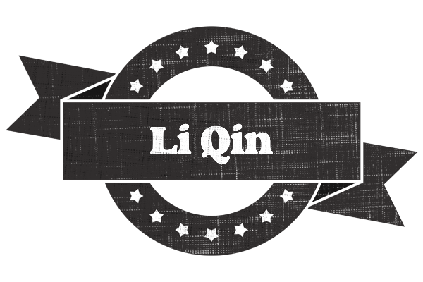 Li Qin grunge logo
